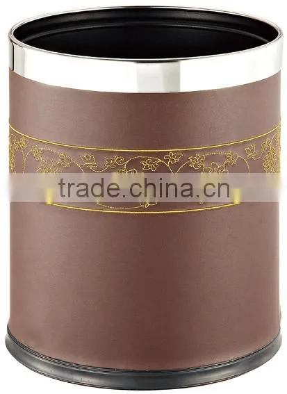 Floor Stand Decorative Trash Can House Bin photo-3