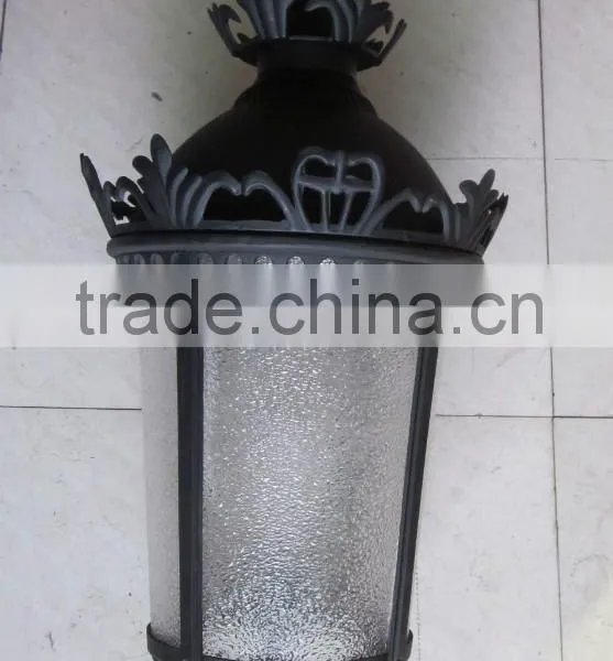 Aluminum Street Lamp Round Lamp Holder With PC Cover