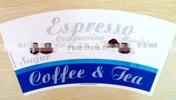 2016 New Customized Paper Cup Fan PE Coated photo-2