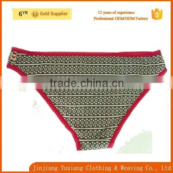 Wholesale Free Sample Young Girl Sexy Briefs Cotton photo-2