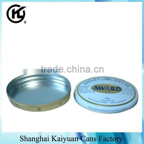 High Quality Oval Gift Tea Food Tin Can Box (various Lids and Printing) photo-3