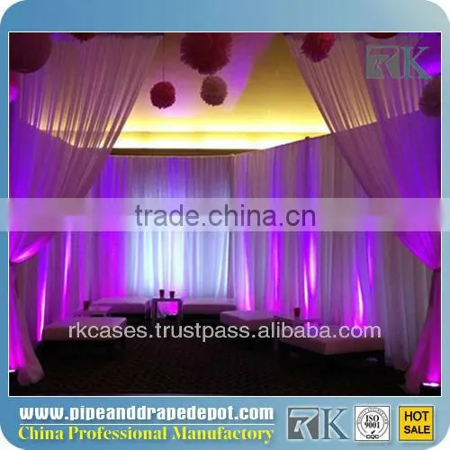 RK Elegant Freestanding System Used Pipe and Drape for Sale Wedding Pipe and Drape Fittings photo-5