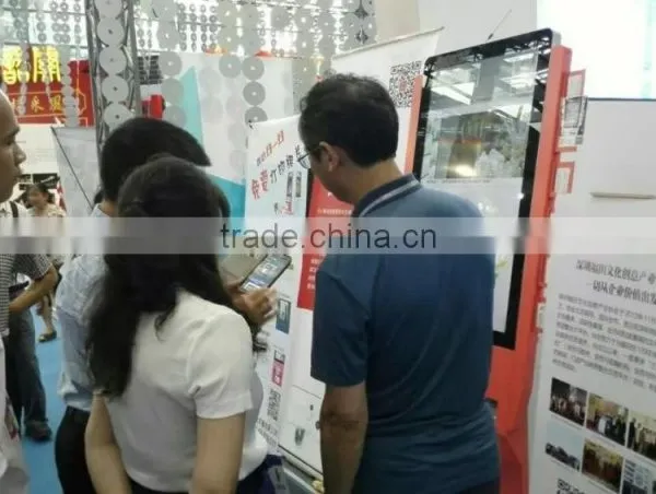 42 Inch Free Standig Instant Photobooth Kiosk With pc photo-4