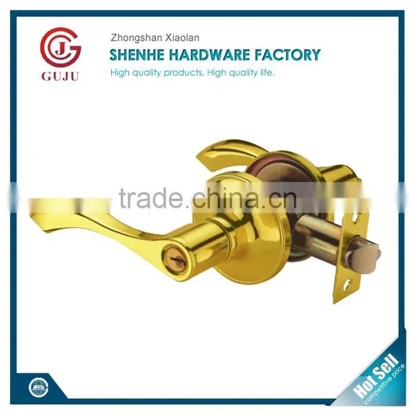 Door Lock Zinc Alloy Door Handle Door Lock Handle In Modern Design photo-3