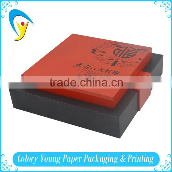Custom Silk-screen Printing Gift Chinese Tea Storage Wood Box photo-6