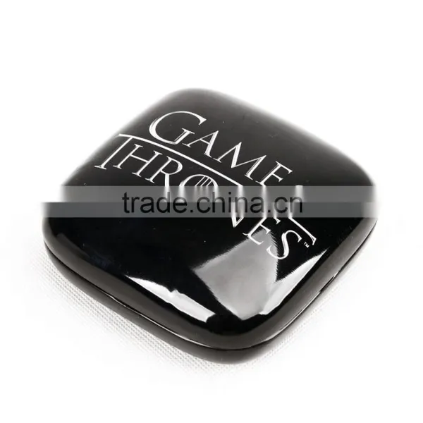 China OEM Customized Square Metal Small Tin Box Can White photo-2