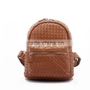 2016 Teenage Street Shoulder Bag For Girl Women Handwaved Backpack Euramerica Classical Type photo-3