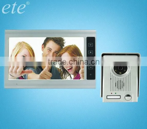 Hot Sale Multi Apartment Video Door Phone With Touch Screen 9inch Tft Lcd Video Door Phone Intercom System With Night Vision photo-2