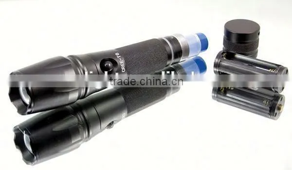 868 XM-L T6 LED Rechargeable Aluminum Zoomable Bright Flash Light photo-4