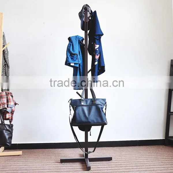 Wood Hangers for Clothes, Tree Shaped Coat Hook, Hat Hook photo-5
