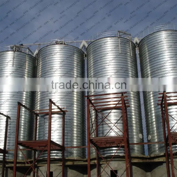 China Sprial Seaming Type Wheat Storage Silo Machine photo-3