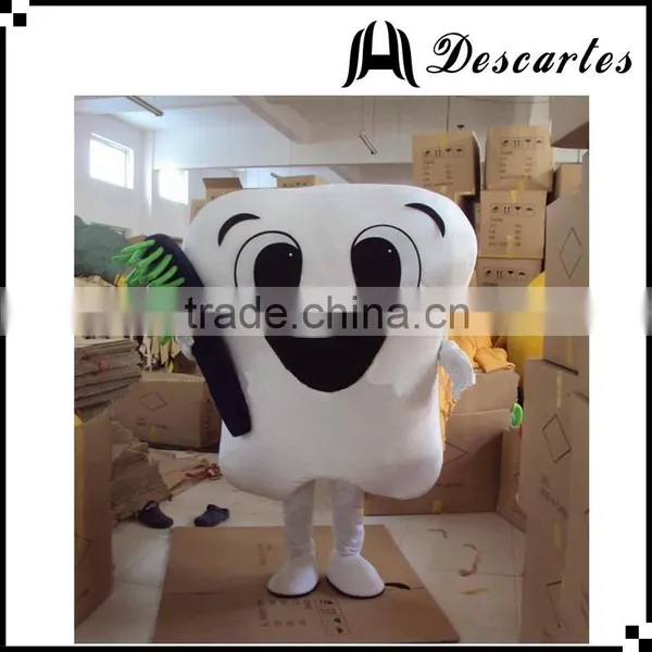 Delicate Tooth Teeth Mascot Costume/Tooth Mascot Costume