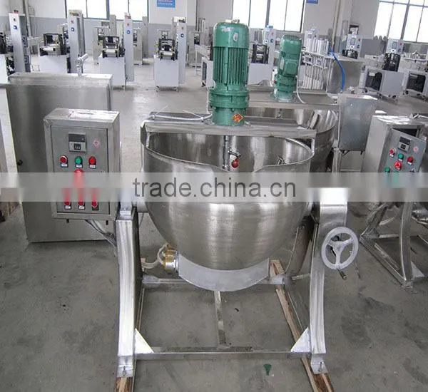 Jacketed Steam Sugar Cooking Pot With Stirrer photo-4