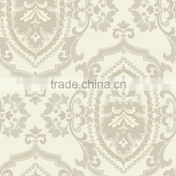 SY081403 Glitter Wall Paper Doublue Cup Pvc Wall Paper photo-5