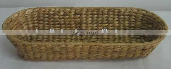 Water Hyacinth Bread Basket