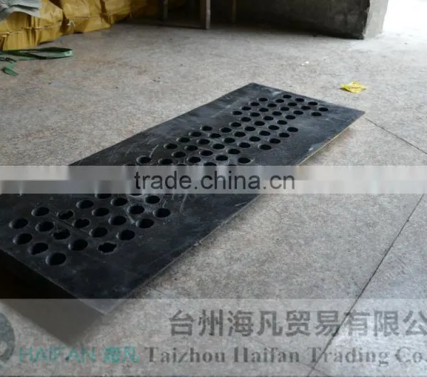 1000*380*50mm High Quality Hot Sell Rubber Speed Hump for Crossing/heavy Strength Rubber Speed Hump Used on Road for Safety photo-6