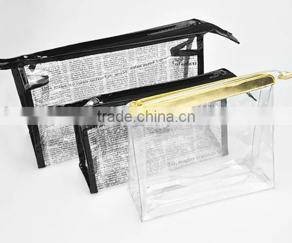 2015 Hottest Transparent Cosmetic PVC Bag Wholesale in China photo-6