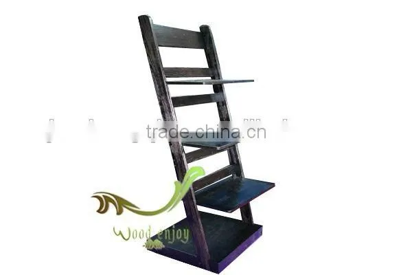 2016 Hot Sales Natural Wood Pattern Black Walnut Wood Shelf/Wood Shelf photo-3