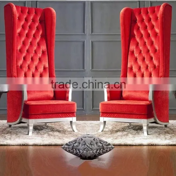 Modern Wooden High Back Pedicure Chair,hotel Chair,leisure Chair