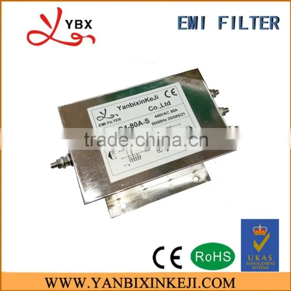 Good Suppression Three Phase EMI RFI Noise Filter