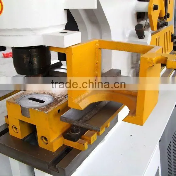 Combined Punching and Shearing Machine,punching Cutting Motching Hydraulic Iron Worker,steel Ironworker photo-3