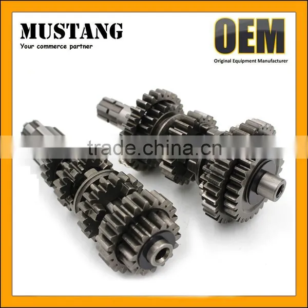 Motorcycle Transmission, Main Shaft, Counter Shaft for CG200