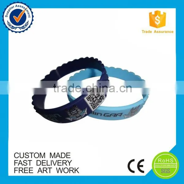 Custom Top Quality Football Silicone Wristbands photo-3