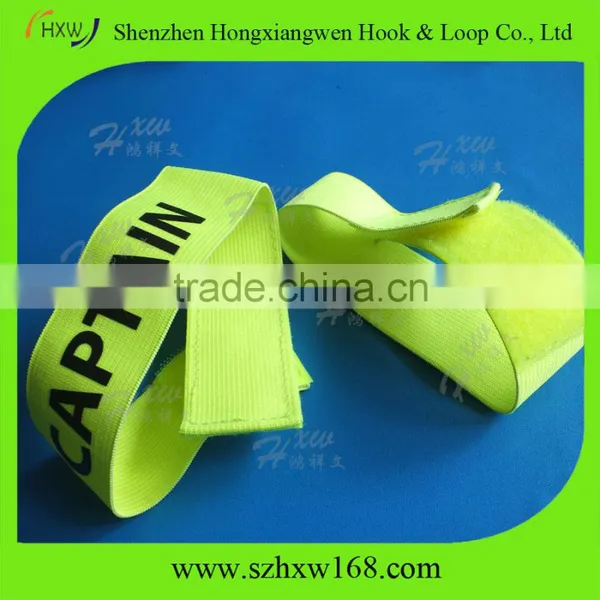 Customized Polyester Hook Loop Captain Armband photo-2