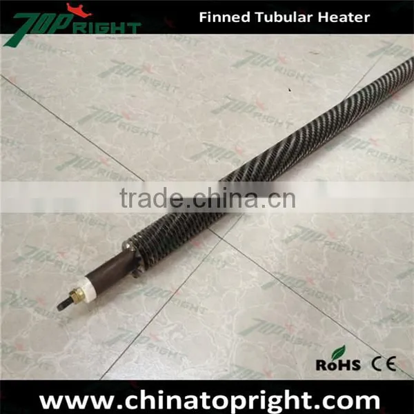 Topright-made 3kw Industrial Finned Tubular Heater Water Heating Element photo-5