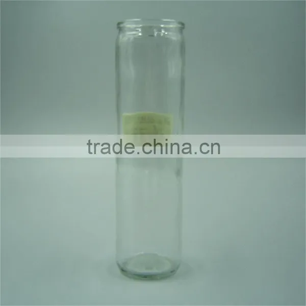 322ml Traditional Style Clear Straight Side Cylinder Glass Vase photo-2