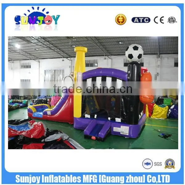 CE Factory Whosale Inflatable Sports Castle With Cheap Price For Sale photo-2
