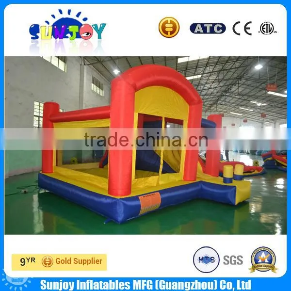 China Supplier Toys Cheap Small Inflatable Bouncer With Slide for Home Use photo-6