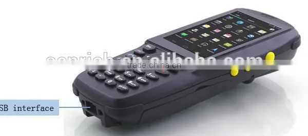 China Supplier (Factory) Wireless Barcode Scanner With Display,Android,Wireless,Data Collection photo-3