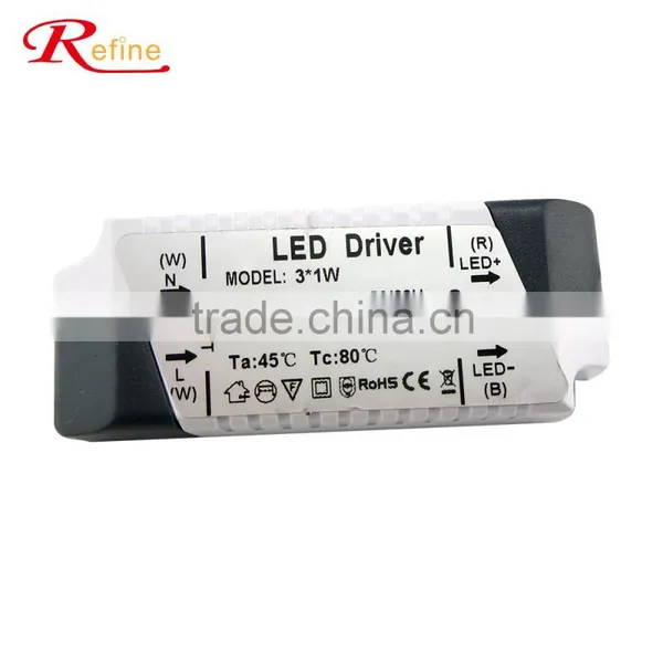 Plastic 2016 NEW LED Panel Light 85-265V 200-220lm Led Panel Light 3w photo-4