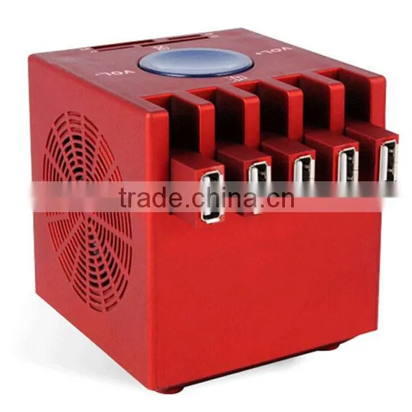 5 Ports Stereo Shaped USB 2.0 Hub With Speaker photo-4