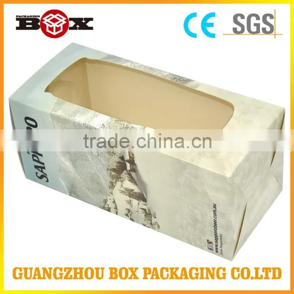 Made in China Rectangle Display Cardboard Pvc Window Box photo-3