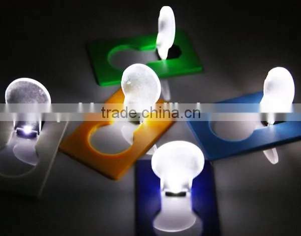 Portable Led Card Pocket Light Bulb Lamp,mini Led Credit Card Light, Christmas Card&switch Card Sharp Credit Card Led Light Bulb photo-3