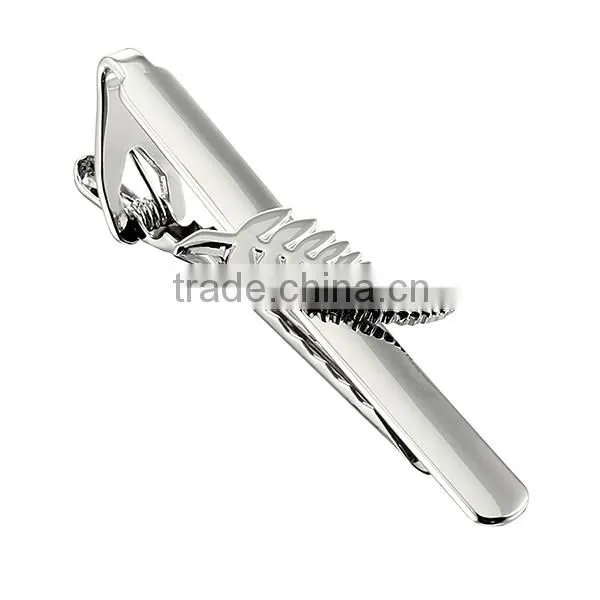 2016 Promotional Luxury Quality Comfortable Design Mens Jewelry Mens Jewelry Silver Tie Clip photo-2