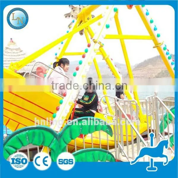 China Supplier Kids Playground Swing Rides Amusement Park Mini Pirate Ship Rides for Sale photo-6