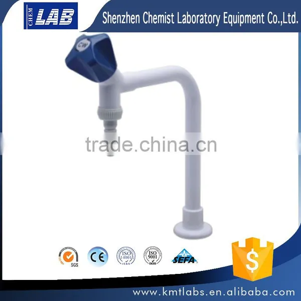 High Grade PP Knob Handle Physics Laboratory Chemical Resistant Faucet photo-4