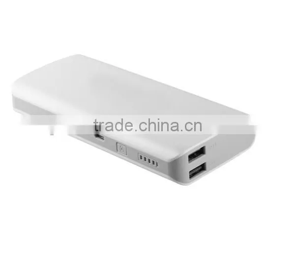 Any Logo Customized Portable Power Bank 15000 Mah /portable Battery Charger/ Dual USB Socket Mobile Power Bank photo-3