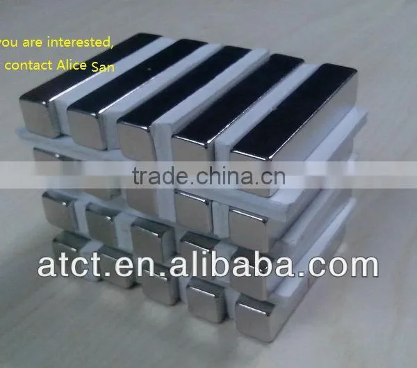 Powerful Magnetic Strip/ndfeb Magnet/data Strip 50x12x12mm