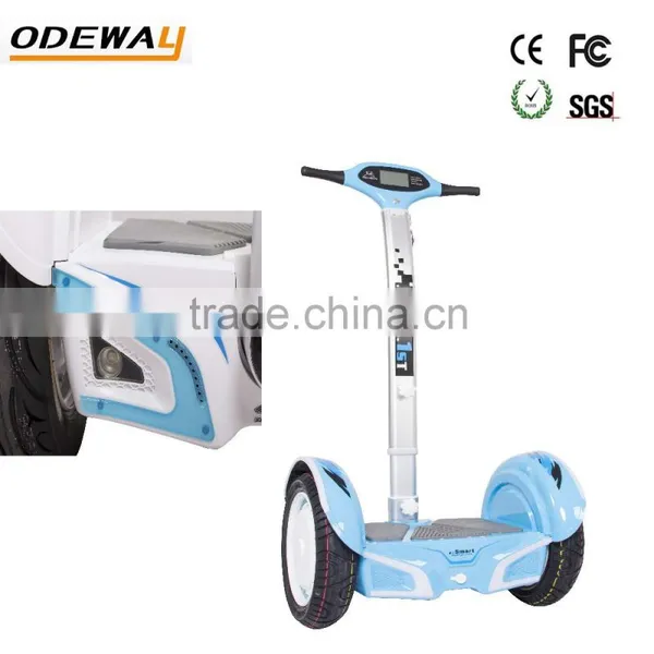 Newest Smart Balance Scooter 15 Inch 2 Wheels Hover Board With Handle Bar photo-4