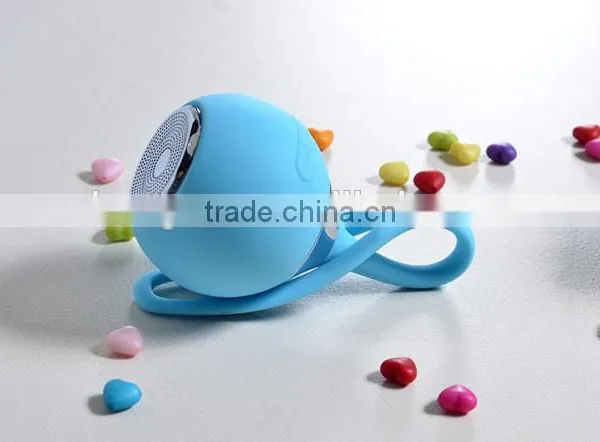 Portable Waterproof Wireless Speaker Outdoor Bicycle Creative Silicone Lanyard Computer Speakers photo-2