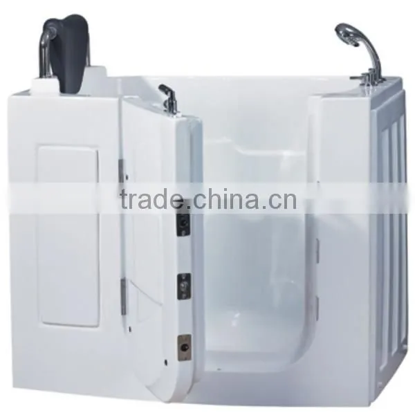 Acrylic Walk in Tub Shower Combo With Whirlpool photo-2