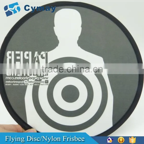Custom Small Folding Cloth Frisbee Fabric Soft Frisbee photo-2