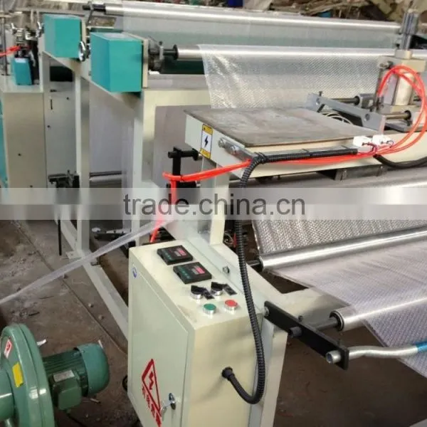 Single Layer 2 Rolls Loading Air Bubble Film Bag Making Machine photo-5