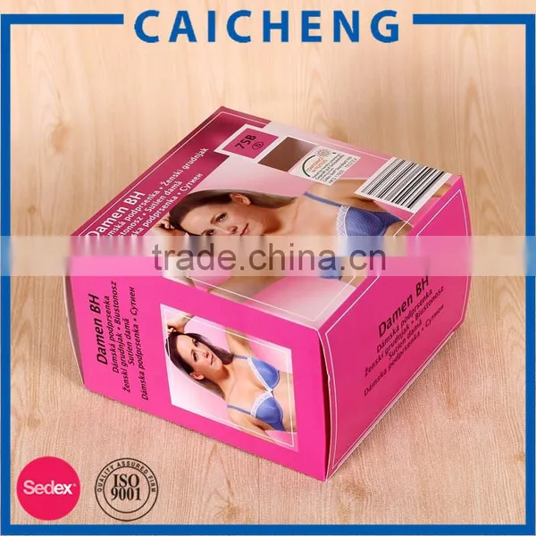 Beautiful Design Cardboard Lingerie Packaging Box photo-3