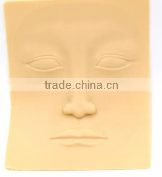 3D Face Practice Skin With Lips & Nose & Eyes & Eyebrows, Professional Combination PMU Practice Face Skin photo-6