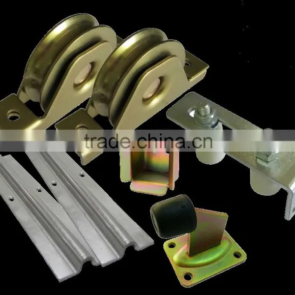 L Shape Guide Wheel Nylon Roller With Bracket for Sliding Gate photo-4